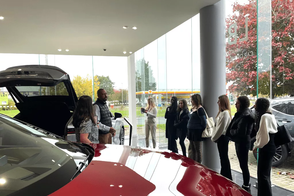 Work experience week inspires female students to consider careers in automotive industry 